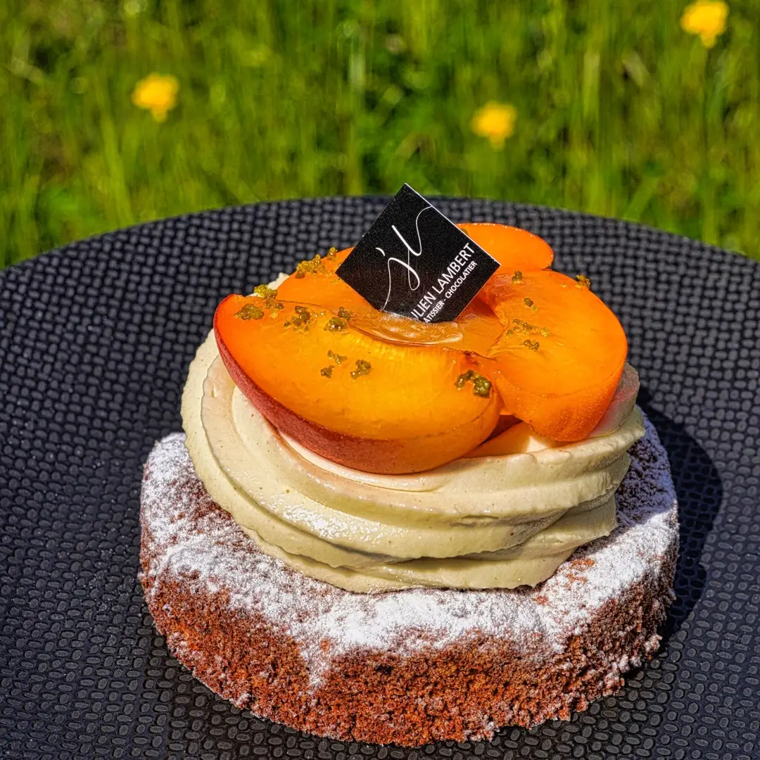 Moelleux abricot et pistache
